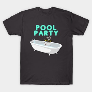 Toaster Bath Pool Party T-Shirt